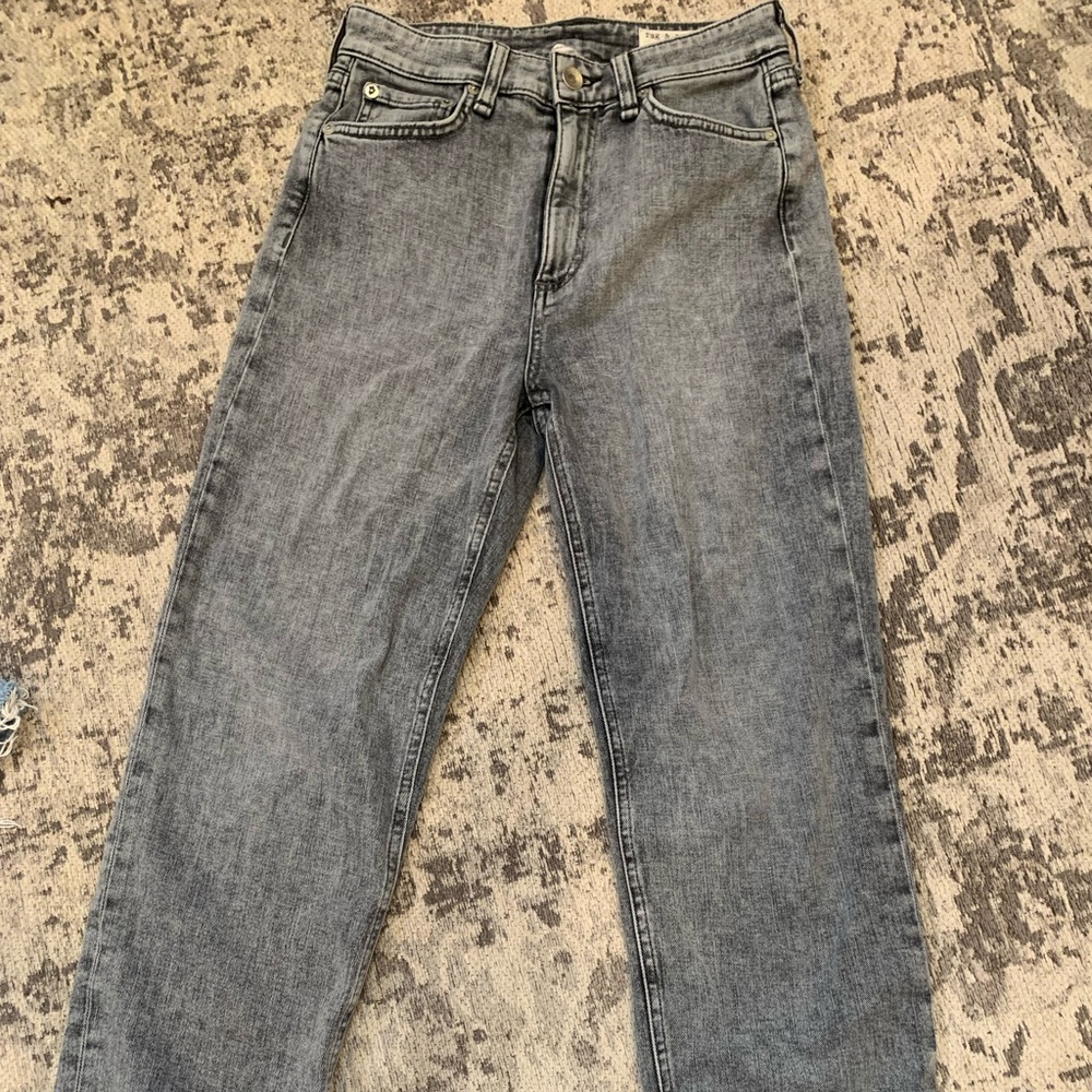 Rag & bone gray jeans